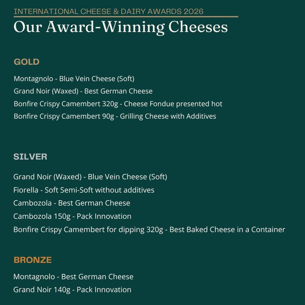 International Cheese & Dairy Awards 2026